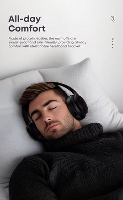 شراء سماعات الرأس فوق الرأس الملحقات للاسلكي طريقتين أسلوب سماعات الرأس على الأذن سماعات الرأس اللاسلكية إلغاء الضوضاء النشطة التصنيع عبر الإنترنت