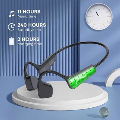 شراء Langsdom Sports سماعات Bluetooth أكسسوارات للاسلكي الراديو لا لمس شاشة العظام التوصيل Bluetooth سماعة الأذن مع بلووتوث V5.4 القياسية التصنيع عبر الإنترنت