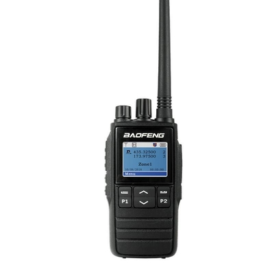 شراء باوفينغ DM1703 رقمية DMR الراديو 5W UHF VHF ووكي تالكي الأسود التصنيع عبر الإنترنت