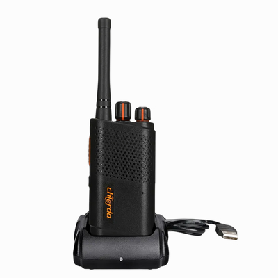 شراء جهاز اتصال لاسلكي صغير Chierda CD21 Mini Walkie Talkie 5W UHF VHF محمول ثنائي الاتجاه التصنيع عبر الإنترنت