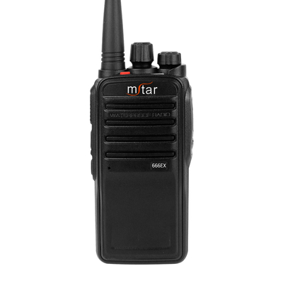 شراء جهاز اتصال لاسلكي MSTAR DP666EX مقاوم للماء ومضاد للانفجار، 5 واط، UHF VHF التصنيع عبر الإنترنت