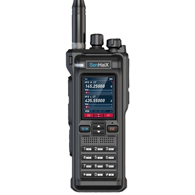 شراء SenHaix GT-12 Walkie Talkie 10W UHF VHF Long Range Bluetooth التصنيع عبر الإنترنت