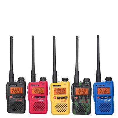 شراء Baofeng UV-3R Dual Band Walkie Talkie with 1-5KM Talk Range 16 Storage Channels and 8W Output Power التصنيع عبر الإنترنت