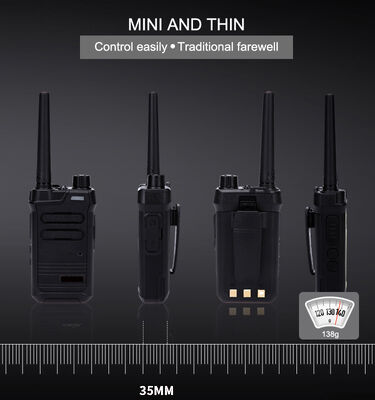 شراء Chierda CD-1C Cheap Wholesale FM Mini Walkie Talkie UHF Two Way Radio التصنيع عبر الإنترنت