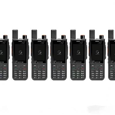 شراء QuanSheng MP90 شبكة 4G LTE POC راديو ثنائي الاتجاه مع أندرويد زيلو PTT و IP68 جهاز إرسال مضاد للماء لمسافة طويلة التصنيع عبر الإنترنت