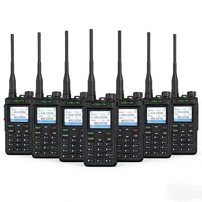 شراء جهاز لاسلكي DMR ثنائي النطاق VHF UHF مع تشفير AES 256 ولوحة مفاتيح كاملة التصنيع عبر الإنترنت