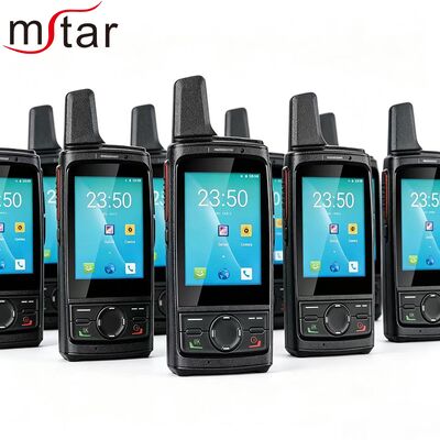 شراء Tetocom T8 4G POC LTE Android 7.0 ثنائي الشريحة ثنائي الاستعداد WIFI لـ Type-C 256 قناة 2.8 بوصة IPS GPS 4000-4500mAh >50km التصنيع عبر الإنترنت