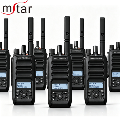 شراء موتورولا R5 LKP DMR راديو ثنائي الاتجاه IP67 مضاد للانفجار مع 256 قناة تخزين التصنيع عبر الإنترنت