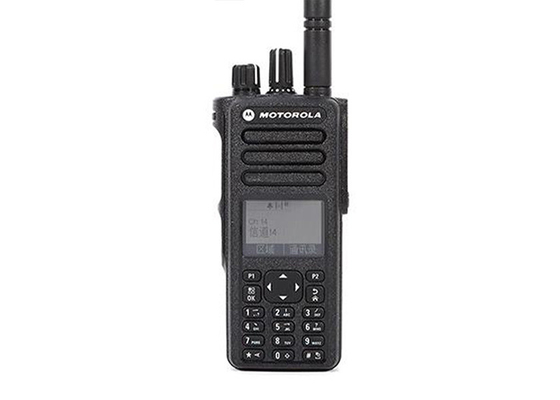 مو Gp338D+ VHF UHF Walkie Talkie / راديو بحري Walkie Talkie
