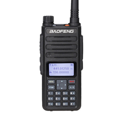 DR-1801 UV النطاق المزدوج GPS Beidou تحديد المواقع (Compact Vhf) راديو بحري لاسلكي بعيد المدى مُرسّل محترف أسود