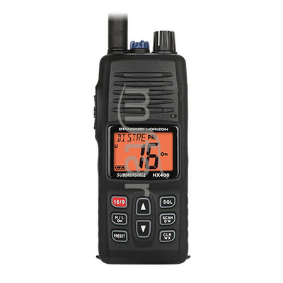 MSTAR Walkie Talkie HX400IS GPS الراديو الرقمي المحمول المحمول 2300mah Bluetooth المكيف سماعة