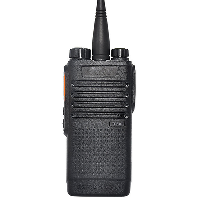 الراديو الرقمي ثنائي الاتجاه TD510 اليدوي DMR فتحة وقت مزدوجة إشارة رقمية مقاومة للغبار Vhf Uhf اختراق قوي راديو ثنائي الاتجاه