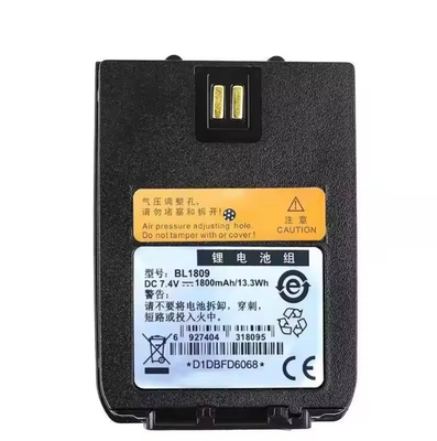 بطارية BL1809 Hytera 7.4V 1400mAh بطارية قابلة لإعادة الشحن لليثيوم أيون للبطارية الاستبدالية للراديو ثنائي الاتجاه X1p X1e Z1p