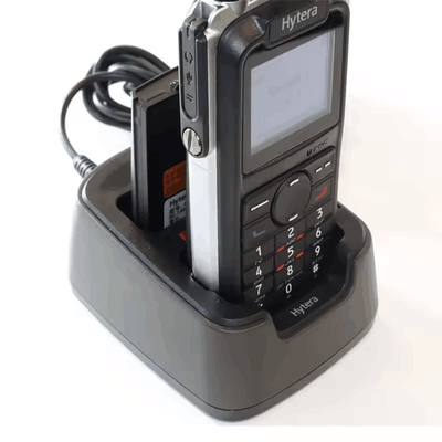 شاحن CH10L16 Hytera شاحن سطح المكتب السريع الذكي BL1809 BL1401 بطارية ليثيوم أيون للحديث عبر الهاتف X1p Z1p X1e
