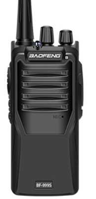 5W راديو التناظري ثنائي الاتجاه BF-999s المحمول لمسافات طويلة واحد باند ووكي تالكي 3-7 كيلومتر