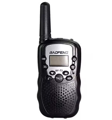 التناظرية 2 طريق طويل المدى المحمول Uhf الراديو الترخيص مجانا ميني BF-T3 الأطفال BaoFeng T3 Walkie Talkie