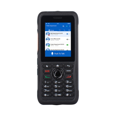 إنريكو T310R POC راديو مسافة طويلة ثنائية IP65 مقيّم كبير POC راديو مسافة طويلة ثنائية مع NFC القياسي وزر PTT كبير