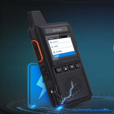 inrico T700 HD RTOS IP54 4000mAh راديو نوع-C ثنائي الاتجاه