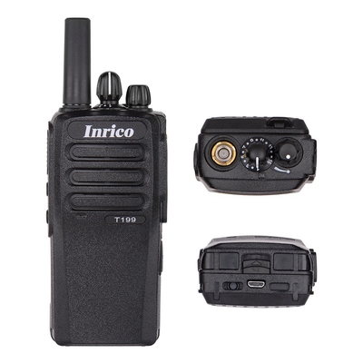 Inrico T199 POC المدى الطويل الراديو ثنائي الاتجاه الموسع المدى شبكة الاتصالات مزدوجة الإرسال 2G / 3G / 4G / Wi-Fi غير محددة الأداء والكفاءة