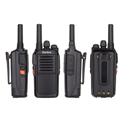 INRICO T526 POC المدى الطويل الراديو ثنائي الاتجاه 33 ساعة وقت الاستعداد نقطة إلى نقطة جهاز الراديو المحمول للاتصالات السلسة GSM B2 / B3 / B5 / B8