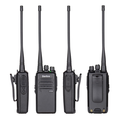 INRICO IP358 راديو مضاد للماء ذي اتجاهين الوصول إلى معلومات أعضاء الفريق مع راديو مضاد للماء ذي اتجاهين يحتوي على تصنيف IP54 و 600Ω عائق الميكروفون