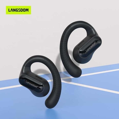 Langsdom True سماعات Bluetooth اللاسلكية الملحقات للاسلكي الراديو 700mah سعة البطارية سماعات Bluetooth اللاسلكية مع العفن الخاص
