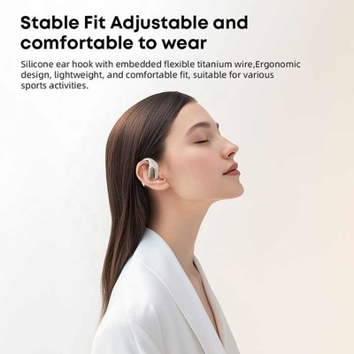 سماعات الأذن المفتوحة (Stereo Bass Headset) 500mAh فوق سماعات الأذن (Bluetooth) سماعات الأذن اللاسلكية (Bone Conduction)
