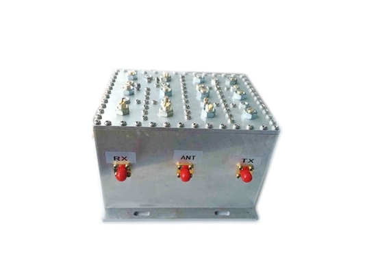 100W الهوائية النطاق العريض 400M المزدوج مع فقدان الإدراج من 1.5 التقلب من 0.9 و VSWR من 1.25 من الشركة المصنعة