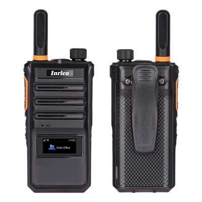 INRICO T620 POC راديو لمسافات طويلة ثنائي الاتجاه نظام التشغيل Android 7.1 متعدد الاتجاهات الدفع للحديث راديو للاتصال متعدد الاتجاهات