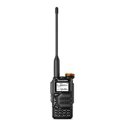 كوانشينغ UV-K5 5W UHF/VHF Walkie Talkie مع استقبال AM/FM