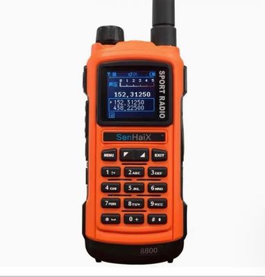 SenHaiX 8800 5W UHF VHF Walkie Talkie مع 128 قناة