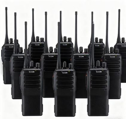 ICOM IC-F26 5 Watt UHF Walkie Talkie with 5-10km Long Range and IPX5 Water Resistance for Secure Communication