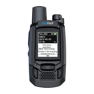 SPTT-D1 4G POC Walkie Talkie مع نطاق 5000km للأسطول الخارجي والاتصالات الفندقية ذاتية القيادة