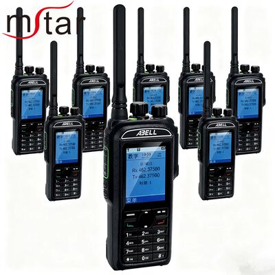 جهاز اتصال لاسلكي طارئ ABELL A780T DMR رقمي تناظري مقاوم للماء IP67 ثنائي الاتجاه