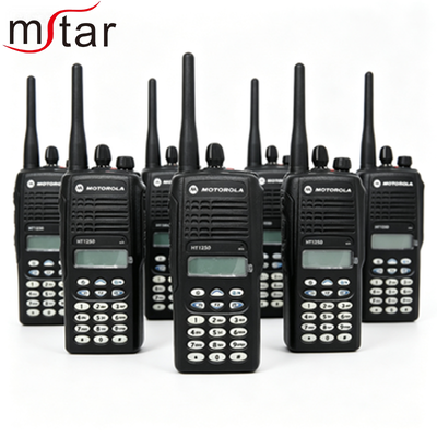 HT1250 200MHz Lowband VHF UHF طويلة المدى المحمولة اتجاهين راديو لاسلكي تخاطب