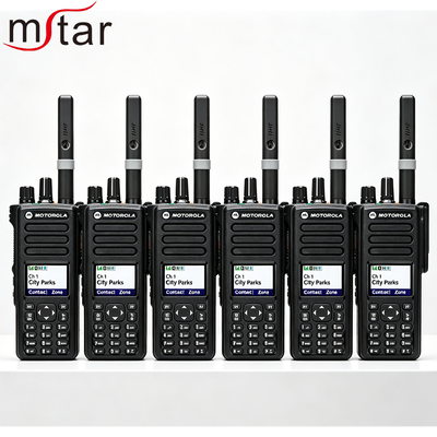 موترولا DP4800 راديو محمول مع نطاق اتصال 3-5km بطارية 2000-2500mAh وشهادة FCC